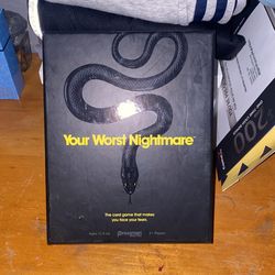 Your worst Nightmare Game Never Used!