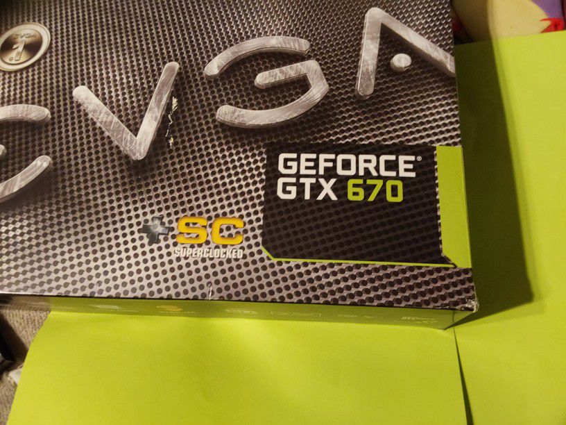 Nvidia EVGA geforce GTX 670 4GB