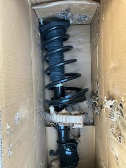 New A-Premium Rear Complete Strut & Coil Spring Assembly Pair for 2006-2007 Lexus RX400h AWD