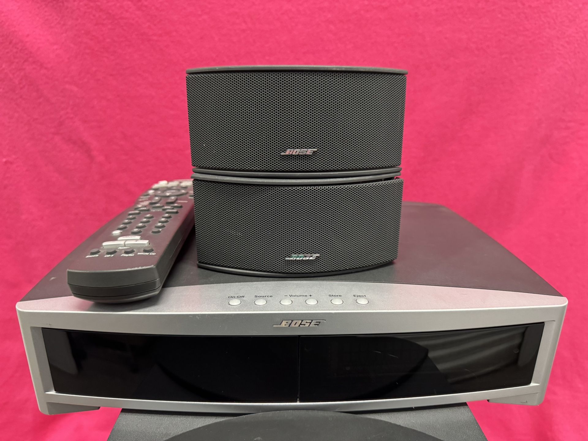 BOSE AV3-2-1 Series II DVD/CD Media Center w PS3-2-1 II Powered Speaker System