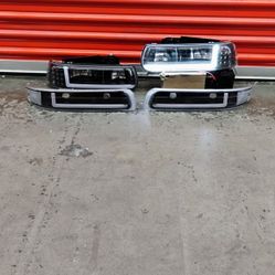  Chevy Silverado Headlights 1999_2002