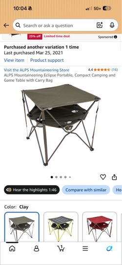 Camping foldable  table