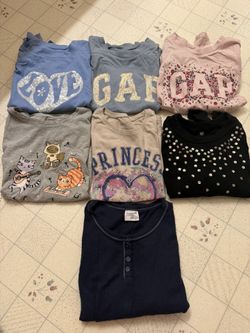 Girls Shirts Size 7/8 & M