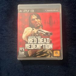 Red Dead Redemption PS3 PlayStation 3 2010 TESTED & Working - CIB With Manual