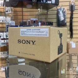 Sony FX3 Cinema Camera