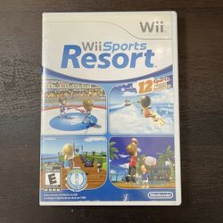 Wii Sports Resort (Nintendo Wii, 2009) Complete CIB
