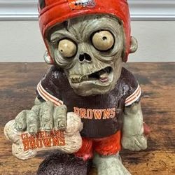 NFL Zombie Cleveland Browns Football Figurine just $8 