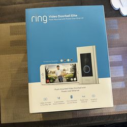 Ring Video Doorbell  Elite 