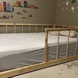 Kids Full Size Montessori Bed. 