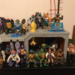 Vintage Teenage Mutant Ninja Turtle Collection 