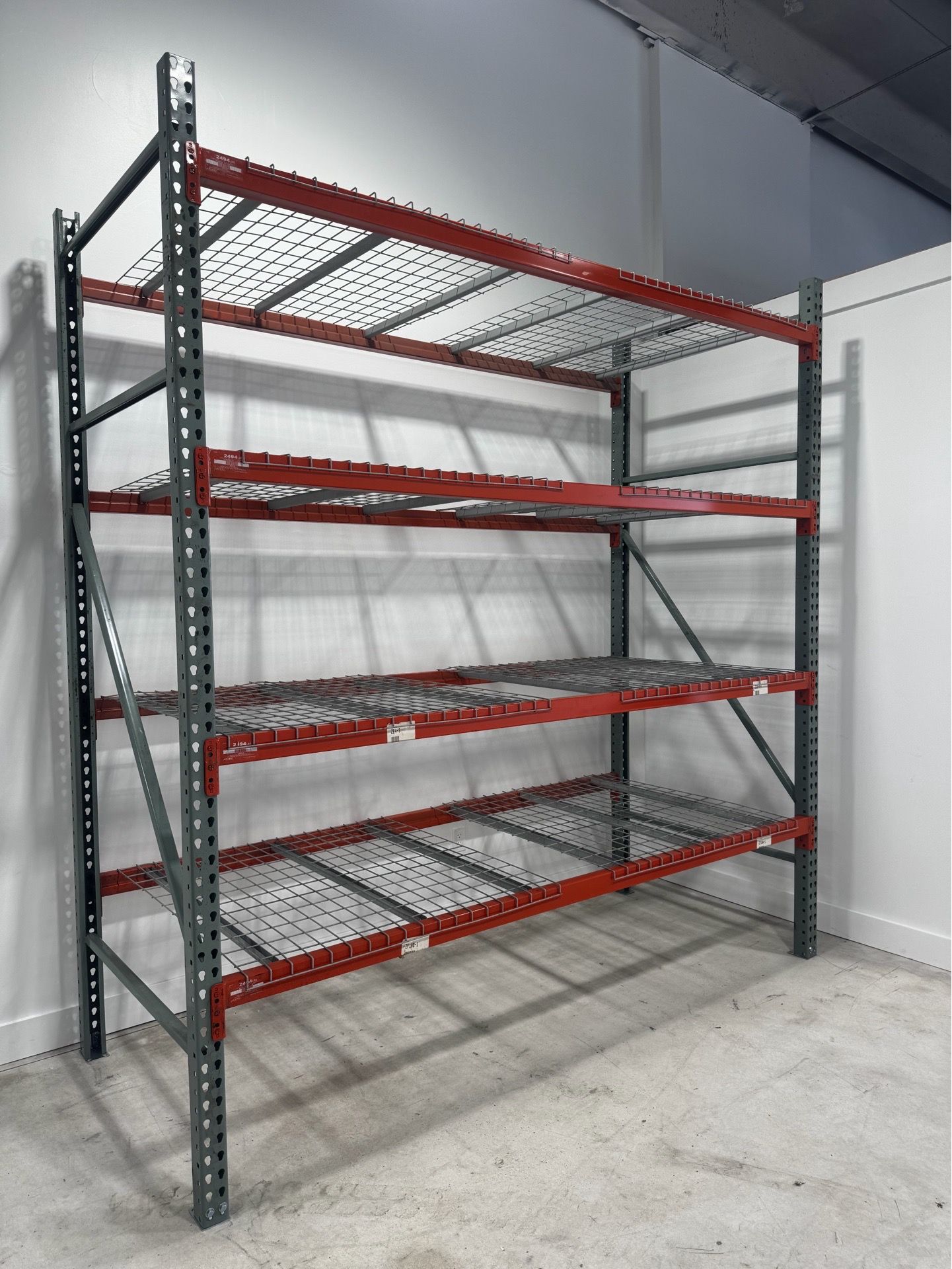 PALLET RACK POSITION NEW AND USED CONDITION