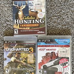 PlayStation 3 Games-$25