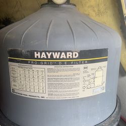 Pro grid Hayward D. E (Diatomaceous Earth) Pool filter 
