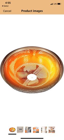 Bathroom Ceiling Heater, Replacement for Broan-Nutone 157 Ceiling Heater, 1280W Rapid Heating, with Overheat Protection, for Bathrooms, Kitchens, and