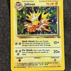 Jolteon Pokémon Card