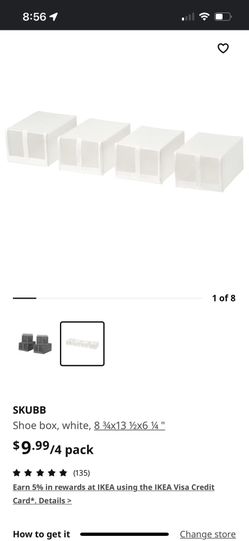 IKEA Shoe Boxes (16 Total)