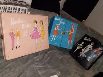 Vintage Barbie Doll Carrying Cases