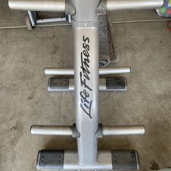 Life Fitness Weights Rack 