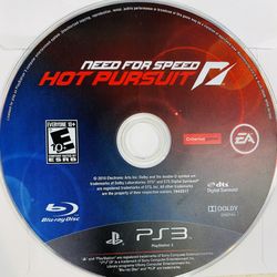 Need for Speed: Hot Pursuit Sony PlayStation 3 PS3 Game Disc Only