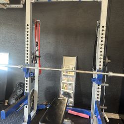 Squat Rack And Bench