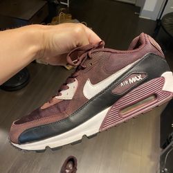 Burgundy Nike Air Max 90 Men's Size 12