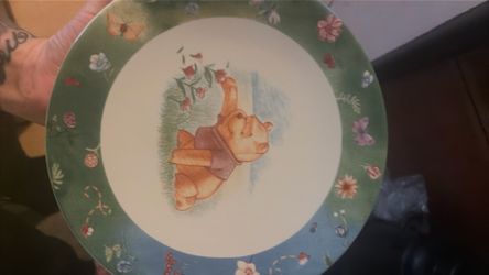 Winnie The Poo Plate