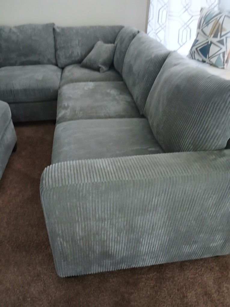 sectional Grey color