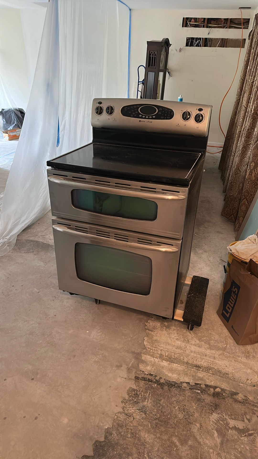 Maytag Smooth Top Electric Range With Double Oven
