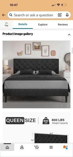 Queen Size Headboard Bed