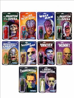 Super7 ReAction Universal Monsters Action Figure Set