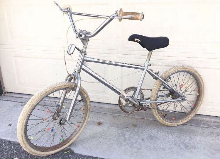 1984 Vintage Akisu BMX bike with Mongoose Handlebars made in USA