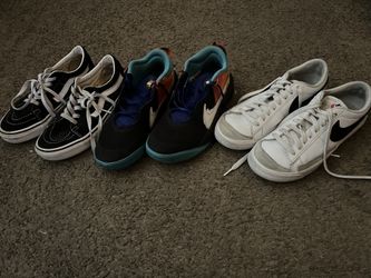 Nike and Vans Shoes