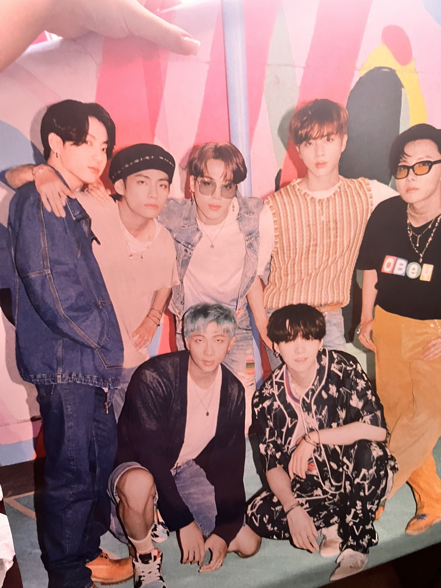 BTS MCDONALDS POSTER