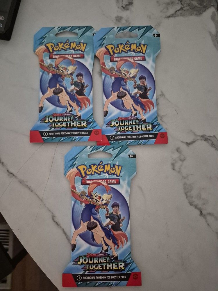 Pokémon Journey Together Booster Packs