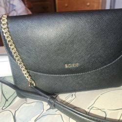 Black DKNY shoulder Purse.