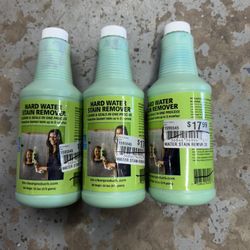 New Unopened Bio-Clean Hard Water Stain Remover. $10 Takes All 3. Must Pickup