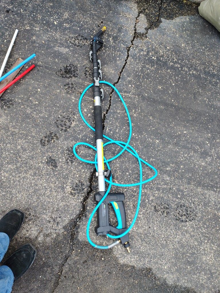 pressure wash extension wand