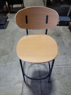 Table Or Bar Stool With Back