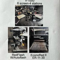 Silkscreening Equipment 