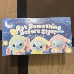 Eat Something Before Sleep Stitch Vinyl Plush Toy Surprise Box
