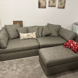 2 Pc Sofa With Ottoman 