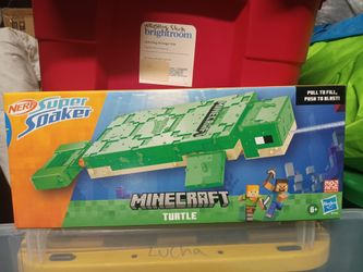 Nerf Super Soaker Minecraft Turtle Water Blaster