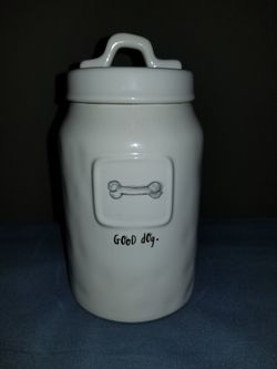 Rae Dunn "Good Dog" Treat Canister