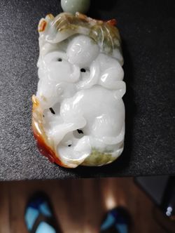 Pure Jade Hand Carved By Myrna Lee Chang 