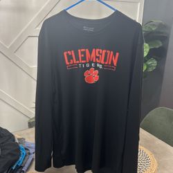 Clemson Dri Fit Long Sleeve Xl