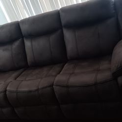 Sofas Y Love Seat  ,Brown  Reclinables Nuevos