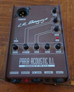 LR Baggs Para DI Acoustic Guitar Preamp