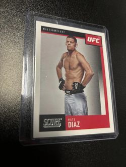 2015 Nate Diaz Topps Chronicles Score UFC #95
