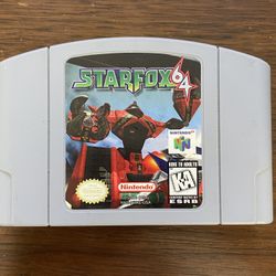 Starfox 64 - Original Nintendo 64 (N64) Game Cartridge