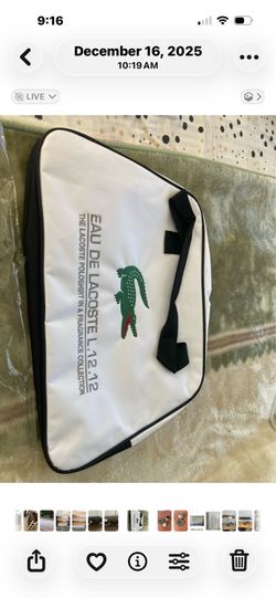 Genuine and Authentic LACOSTE bag